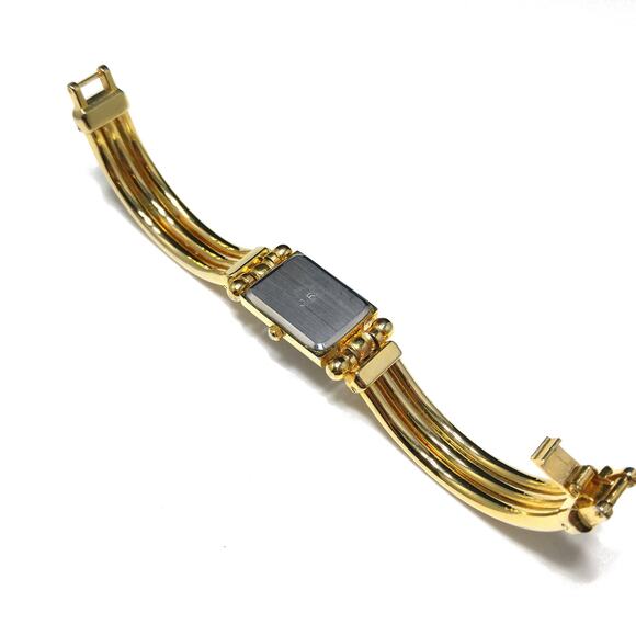 Joan Rivers Classics Watch, Gold Plated, Black Face, 1990s - Picture 10 of 10